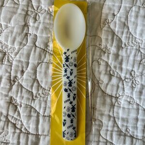 Dutch Bros White and Blue color changing Spoon